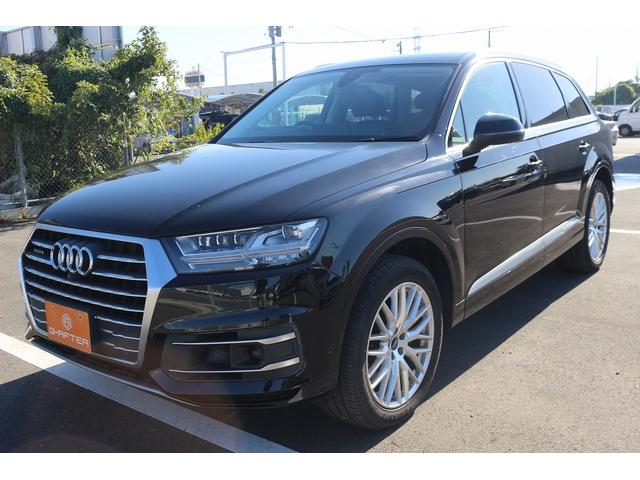 Q7 2.0TFSIクワトロ 1オーナー 禁煙車 7人乗り マトリクスLEDヘッドライト OP20インチAW 7シーターPKG 黒革シート MMIナビゲーション フルセグTV 全周囲カメラ 電動リアゲート アダプティブクルーズ(15枚目)