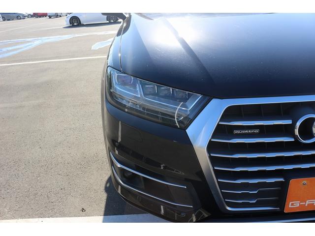 Q7 2.0TFSIクワトロ 1オーナー 禁煙車 7人乗り マトリクスLEDヘッドライト OP20インチAW 7シーターPKG 黒革シート MMIナビゲーション フルセグTV 全周囲カメラ 電動リアゲート アダプティブクルーズ(16枚目)