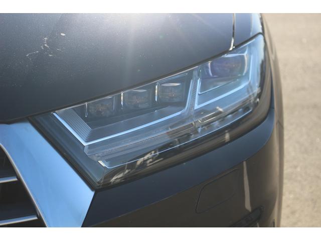 Q7 2.0TFSIクワトロ 1オーナー 禁煙車 7人乗り マトリクスLEDヘッドライト OP20インチAW 7シーターPKG 黒革シート MMIナビゲーション フルセグTV 全周囲カメラ 電動リアゲート アダプティブクルーズ(19枚目)
