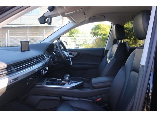 Q7 2.0TFSIクワトロ 1オーナー 禁煙車 7人乗り マトリクスLEDヘッドライト OP20インチAW 7シーターPKG 黒革シート MMIナビゲーション フルセグTV 全周囲カメラ 電動リアゲート アダプティブクルーズ(41枚目)
