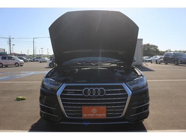 Q7 2.0TFSIクワトロ 1オーナー 禁煙車 7人乗り マトリクスLEDヘッドライト OP20インチAW 7シーターPKG 黒革シート MMIナビゲーション フルセグTV 全周囲カメラ 電動リアゲート アダプティブクルーズ(68枚目)