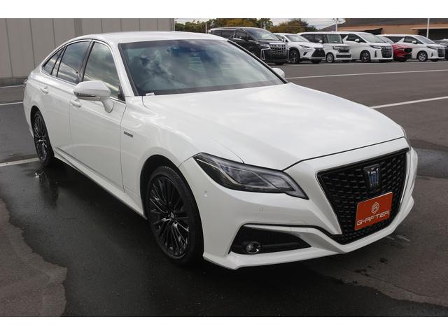 クラウンハイブリッド S スポーツスタイル 禁煙車 メーカ-8型ナビ フルセグTV 全周囲カメラ クル-ズコントロ-ル LEDヘッドライト ETC2.0 純正18AW パワ-シ-ト クリアランスソナー ハーフレザ-シ-ト ブランドスポットモニタ(7枚目)