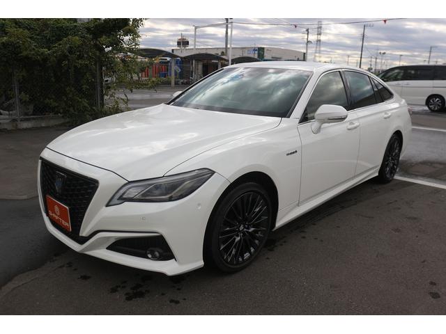 クラウンハイブリッド S スポーツスタイル 禁煙車 メーカ-8型ナビ フルセグTV 全周囲カメラ クル-ズコントロ-ル LEDヘッドライト ETC2.0 純正18AW パワ-シ-ト クリアランスソナー ハーフレザ-シ-ト ブランドスポットモニタ(9枚目)