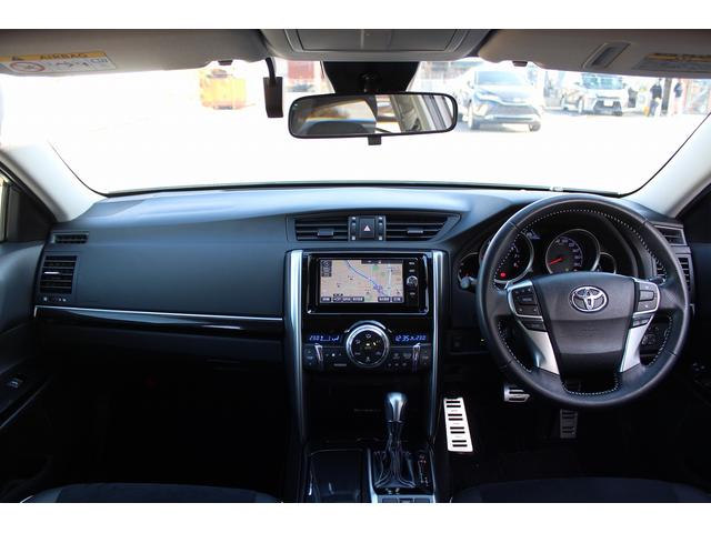 マークＸ ２５０ＲＤＳ　禁煙車　純正ナビ　バックカメラ　フルセグＴＶ　レーダークルーズ　ＬＥＤヘッドライト　ＥＴＣ　シートヒーター　ハーフレザーシート　電動格納ミラー　スマートキー　クリアランスソナー　Ｂｌｕｅｔｏｏｔｈ接続（17枚目）