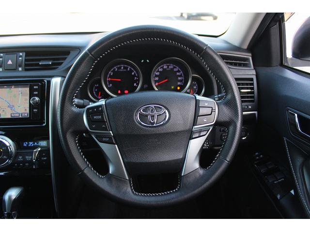 マークＸ ２５０ＲＤＳ　禁煙車　純正ナビ　バックカメラ　フルセグＴＶ　レーダークルーズ　ＬＥＤヘッドライト　ＥＴＣ　シートヒーター　ハーフレザーシート　電動格納ミラー　スマートキー　クリアランスソナー　Ｂｌｕｅｔｏｏｔｈ接続（18枚目）