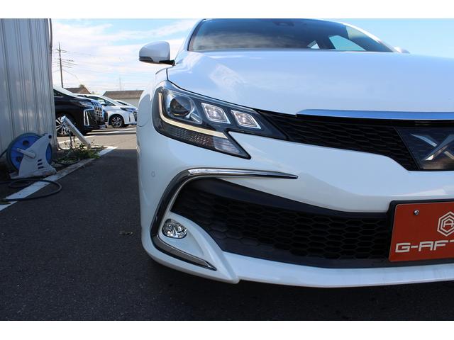 マークＸ ２５０ＲＤＳ　禁煙車　純正ナビ　バックカメラ　フルセグＴＶ　レーダークルーズ　ＬＥＤヘッドライト　ＥＴＣ　シートヒーター　ハーフレザーシート　電動格納ミラー　スマートキー　クリアランスソナー　Ｂｌｕｅｔｏｏｔｈ接続（25枚目）