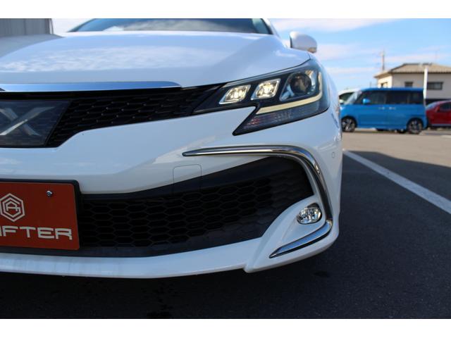 マークＸ ２５０ＲＤＳ　禁煙車　純正ナビ　バックカメラ　フルセグＴＶ　レーダークルーズ　ＬＥＤヘッドライト　ＥＴＣ　シートヒーター　ハーフレザーシート　電動格納ミラー　スマートキー　クリアランスソナー　Ｂｌｕｅｔｏｏｔｈ接続（26枚目）