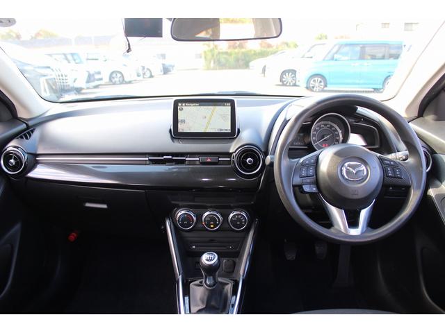 デミオ XD 禁煙車 6MT 純正ナビ TV バックカメラ クルーズコントロール LEDヘッドライト ETC 衝突軽減ブレーキ 純正15AW プッシュスタート Bluetooth接続 アイドリングストップ(17枚目)