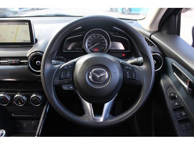 デミオ XD 禁煙車 6MT 純正ナビ TV バックカメラ クルーズコントロール LEDヘッドライト ETC 衝突軽減ブレーキ 純正15AW プッシュスタート Bluetooth接続 アイドリングストップ(18枚目)