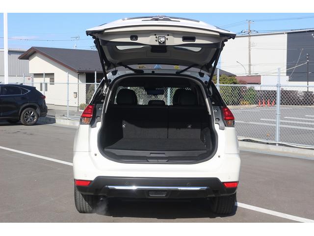 エクストレイル ２０Ｘ　ハイブリッド　禁煙車　黒革シート　デジタルインナーミラー　純正ナビ　フルセグＴＶ　レーダークルーズコントロール　ＬＥＤヘッドライト　電動トランクゲート　クリアランスソナー　レーンキープアシスト　バックカメラ　ＥＴＣ（38枚目）