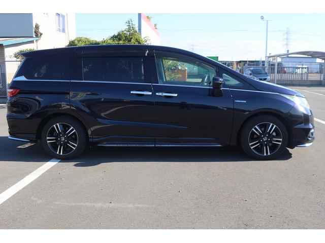 オデッセイハイブリッド ハイブリッドアブソルート・ホンダセンシングEXパック 禁煙車 純正ナビ 全周囲カメラ 衝突軽減ブレーキ 両側電動スライドドア クルーズコントロール パワーシート ブラインドスポットモニターLEDヘッドライト オートライト ETC レーンアシスト(9枚目)