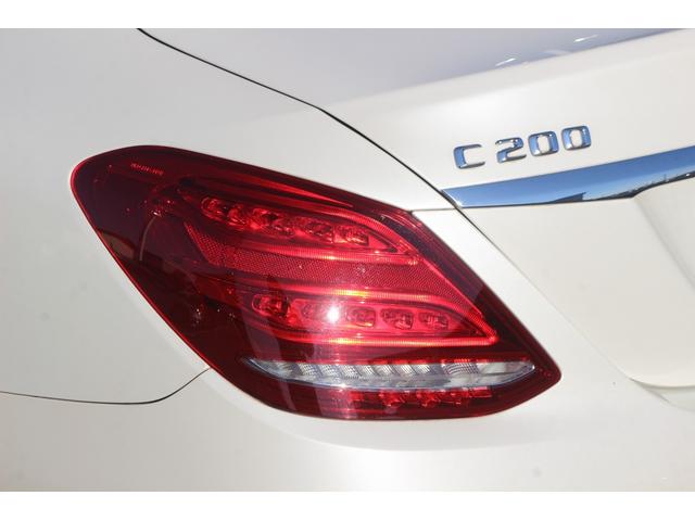 Cクラス C200アバンギャルド AMGライン 禁煙車 レザ-エクスクル-ジブPKG 赤革シート 純正ナビ フルセグTV エアバランスPKG エアーサスペンション 純正ナビ フルセグTV バックカメラ シートヒ-タ- ETC Bluetooth(21枚目)