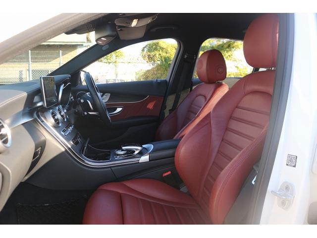 Cクラス C200アバンギャルド AMGライン 禁煙車 レザ-エクスクル-ジブPKG 赤革シート 純正ナビ フルセグTV エアバランスPKG エアーサスペンション 純正ナビ フルセグTV バックカメラ シートヒ-タ- ETC Bluetooth(49枚目)