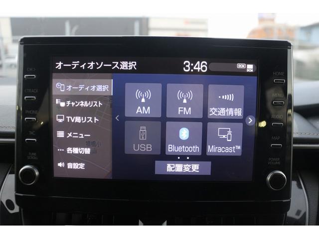 カローラツーリング ハイブリッド　Ｇ－Ｘ　プラス　メーカー９型ナビ　フルセグＴＶ　バックカメラ　アダプティブクルーズコントロール　ＬＥＤヘッドライト　ＥＴＣ　純正１７ＡＷ　クリアランスソナー　Ｂｌｕｅｔｏｏｔｈ接続　プッシュスタート　ハーフレザー（4枚目）