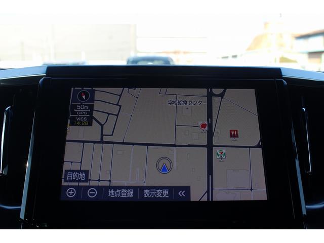 アルファード 2.5S タイプゴールド 禁煙車 モデリスタエアロ 3眼LEDヘッドライト 純正10型ナビ バックカメラ 両側電動 衝突軽減 ETC 電動リアゲート レーダークルーズコントロール 電動格納式ミラー スマートキープッシュスタート(3枚目)