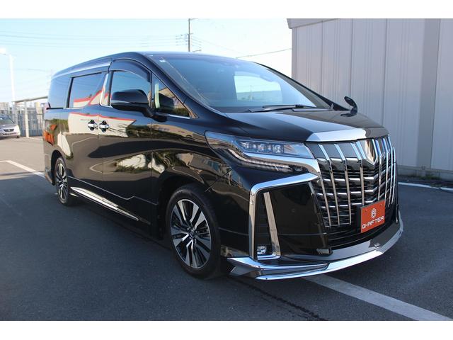 アルファード 2.5S タイプゴールド 禁煙車 モデリスタエアロ 3眼LEDヘッドライト 純正10型ナビ バックカメラ 両側電動 衝突軽減 ETC 電動リアゲート レーダークルーズコントロール 電動格納式ミラー スマートキープッシュスタート(9枚目)