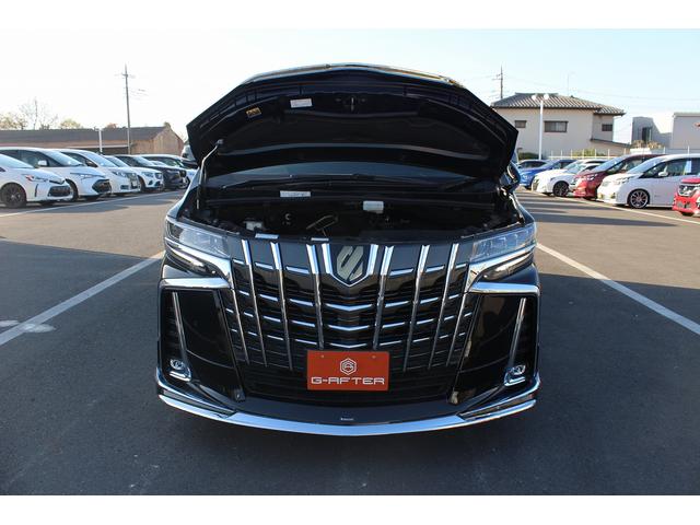 アルファード 2.5S タイプゴールド 禁煙車 モデリスタエアロ 3眼LEDヘッドライト 純正10型ナビ バックカメラ 両側電動 衝突軽減 ETC 電動リアゲート レーダークルーズコントロール 電動格納式ミラー スマートキープッシュスタート(68枚目)