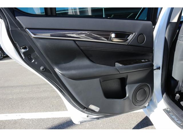 ＧＳ ＧＳ３５０　バージョンＬ　禁煙車　黒革シート　純正１２．３型ナビ　フルセグＴＶ　バックカメラ　アダプティブクルーズコントロール　温冷シート　ＬＥＤヘッドライト　ＥＴＣ２．０　電動リアゲート　ブラインドスポットモニター（39枚目）