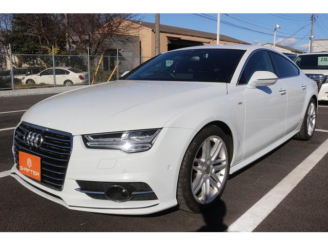 A7スポーツバック 2.0TFSIクワトロ Sラインパッケージ 禁煙車 アシスタンスPKG マトリックスLEDヘッドライト パークアシストPKG BOSEサウンドシステム 純正ナビ 全周囲カメラ 黒革シート シートヒーター フルセグTV 衝突軽減 レーダークルーズ(14枚目)