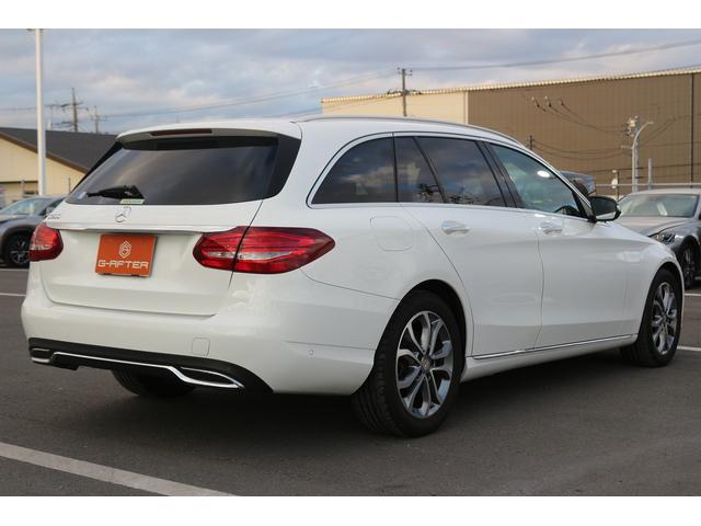 Cクラスステーションワゴン C200ステーションワゴン アバンギャルド 禁煙車 ブルメスターサウンド 社外パナメリカーナグリル 純正ナビ フルセグTV バックカメラ レーダークルーズコントロール LEDヘッドライト ETC ハーフレザーシート シートヒーター 電動Rゲート(14枚目)
