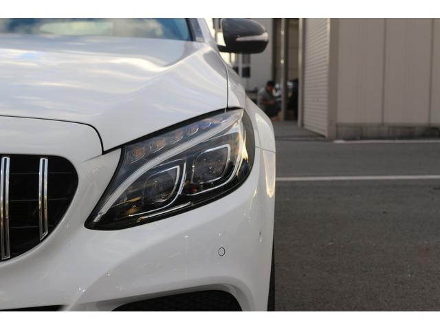 Cクラスステーションワゴン C200ステーションワゴン アバンギャルド 禁煙車 ブルメスターサウンド 社外パナメリカーナグリル 純正ナビ フルセグTV バックカメラ レーダークルーズコントロール LEDヘッドライト ETC ハーフレザーシート シートヒーター 電動Rゲート(17枚目)