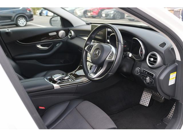Cクラスステーションワゴン C200ステーションワゴン アバンギャルド 禁煙車 ブルメスターサウンド 社外パナメリカーナグリル 純正ナビ フルセグTV バックカメラ レーダークルーズコントロール LEDヘッドライト ETC ハーフレザーシート シートヒーター 電動Rゲート(28枚目)