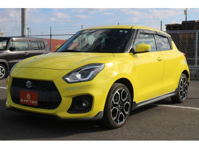 スイフトスポーツ ベースグレード 禁煙車 1オーナー 6MT オーディオ クルーズコントロール LEDヘッドライト シートヒーター 純正17AW 電動格納ミラー 横滑り防止装置 オートライト プッシュスタート スマートキー(10枚目)