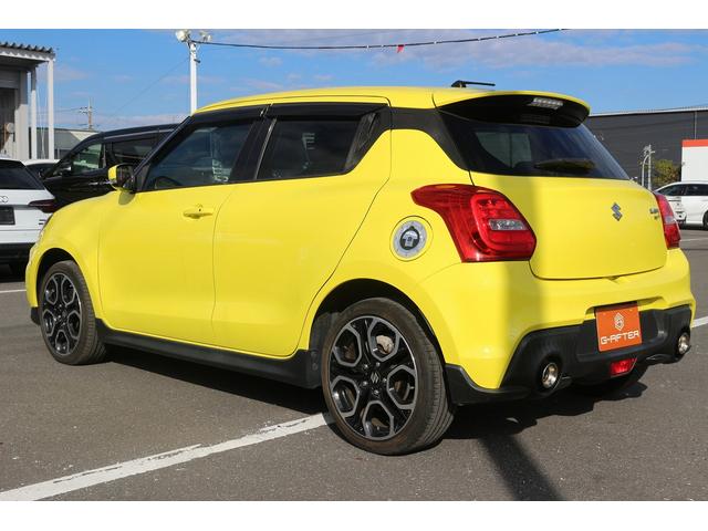 スイフトスポーツ ベースグレード 禁煙車 1オーナー 6MT オーディオ クルーズコントロール LEDヘッドライト シートヒーター 純正17AW 電動格納ミラー 横滑り防止装置 オートライト プッシュスタート スマートキー(12枚目)