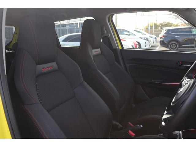 スイフトスポーツ ベースグレード 禁煙車 1オーナー 6MT オーディオ クルーズコントロール LEDヘッドライト シートヒーター 純正17AW 電動格納ミラー 横滑り防止装置 オートライト プッシュスタート スマートキー(30枚目)