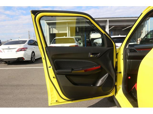スイフトスポーツ ベースグレード 禁煙車 1オーナー 6MT オーディオ クルーズコントロール LEDヘッドライト シートヒーター 純正17AW 電動格納ミラー 横滑り防止装置 オートライト プッシュスタート スマートキー(32枚目)