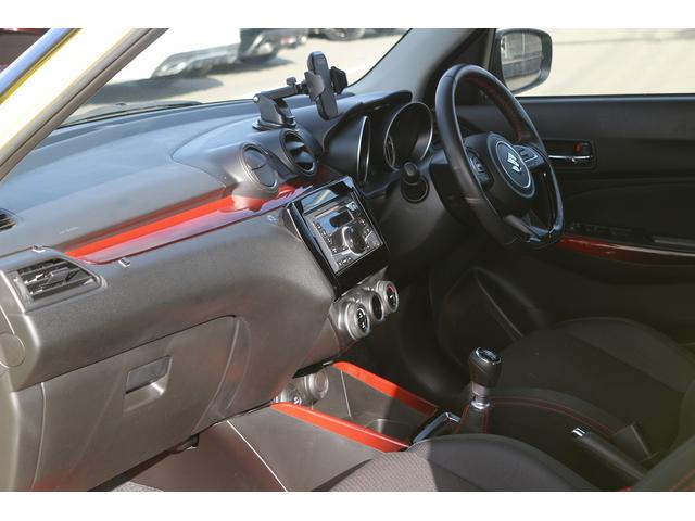 スイフトスポーツ ベースグレード 禁煙車 1オーナー 6MT オーディオ クルーズコントロール LEDヘッドライト シートヒーター 純正17AW 電動格納ミラー 横滑り防止装置 オートライト プッシュスタート スマートキー(33枚目)