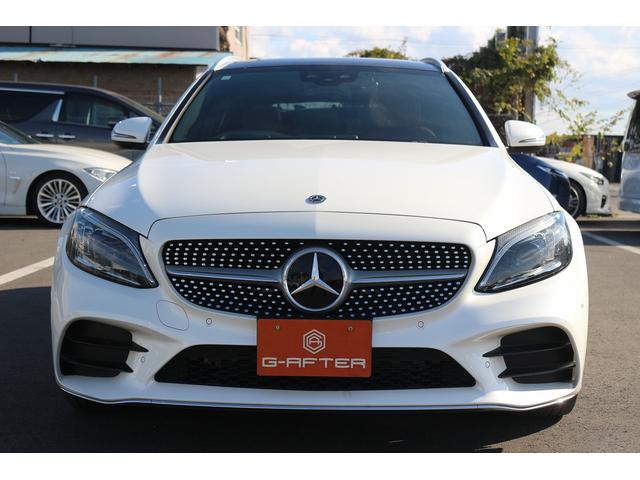 Cクラスステーションワゴン C200 ステーションワゴン ローレウスエディション 禁煙車 レザーエクスクルーシブPKG レーダーセフティーPKG 赤革シート スライドパノラマルーフ Burmesterサウンドサラウンドシステム 純正10.25型HDDナビ フルセグTV バックカメラ(8枚目)
