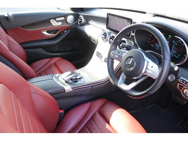 Cクラスステーションワゴン C200 ステーションワゴン ローレウスエディション 禁煙車 レザーエクスクルーシブPKG レーダーセフティーPKG 赤革シート スライドパノラマルーフ Burmesterサウンドサラウンドシステム 純正10.25型HDDナビ フルセグTV バックカメラ(28枚目)