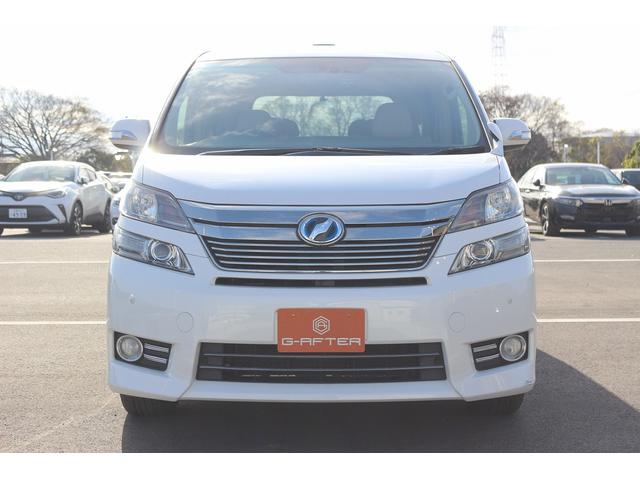 ヴェルファイアハイブリッド V Lエディション ベージュ革シート 前後サンルーフ 後席モニター 純正ナビ フルセグTV バックカメラ オートクルーズコントロール クリアランスソナー 両側電動スライドドア 電動Rゲート 後席オットマン パワーシート(4枚目)