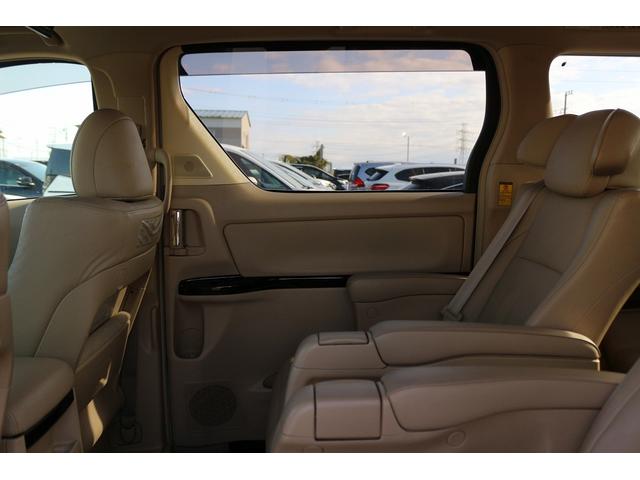 ヴェルファイアハイブリッド V Lエディション ベージュ革シート 前後サンルーフ 後席モニター 純正ナビ フルセグTV バックカメラ オートクルーズコントロール クリアランスソナー 両側電動スライドドア 電動Rゲート 後席オットマン パワーシート(35枚目)