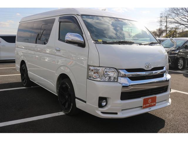 ハイエースワゴン ＧＬ　禁煙車　モデリスタエアロ　後席モニター　カロッツェリアナビ　フルセグＴＶ　バックカメラ　電動スライドドア　後席モニター　衝突軽減　ＬＥＤヘッドライト　ＥＴＣ　Ｂｌｕｅｔｏｏｔｈ接続　電動格納ミラー（9枚目）