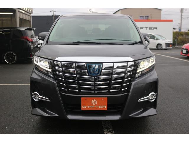 アルファードハイブリッド ＳＲ　禁煙車　サンルーフ　後席モニター　ＪＢＬ９型ナビ　フルセグＴＶ　バックカメラ　両側電動スライドドア　電動リアゲート　パワーシート　ハーフレザーシート　ＬＥＤヘッドライト　クリアランスソナー　ＥＴＣ（8枚目）