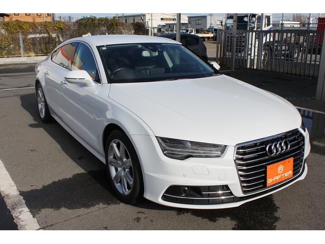Ａ７スポーツバック ２．０ＴＦＳＩクワトロ　禁煙車　アシスタントパッケージ　マトリクスＬＥＤヘッドランプ　ＭＭＩナビゲーション　フルセグＴＶ　バックカメラ　ＢＯＳＥサウンドシステム　アダプティブクルーズコントロール　メモリ付きパワーシート（3枚目）