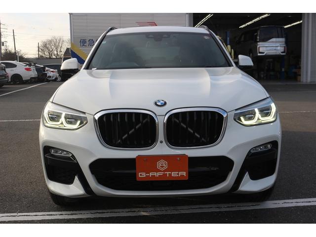Ｘ３ ｘＤｒｉｖｅ　２０ｄ　Ｍスポーツ　禁煙車　半革　純正ナビ　ＴＶ　全周囲カメラ　ドライビングアシストプラス　パーキングアシストプラス　シートヒーター　電動リアゲート　クリアランスソナー　ＬＥＤヘッドライト　パワーシート　電動格納ミラー（3枚目）