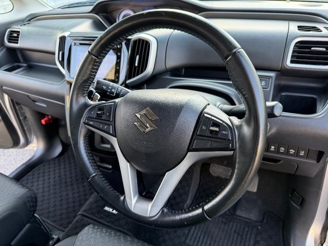 ソリオバンディット ハイブリッドMV 全周囲カメラ 衝突被害軽減システム 禁煙車 ナビ クルーズコントロール レーンアシスト 両側電動スライド LEDヘッドランプ スマートキー アイドリングストップ シートヒーター 純正アルミ(13枚目)