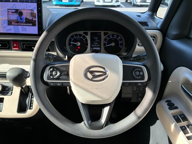 ムーヴキャンバス ストライプスＧターボ　衝突軽減　レーンアシスト　純正大型ナビ　フルセグＴＶ　ＣＤ　ＤＶＤ　ＭＳＶ　ＢＴ接続　バックカメラ　ＥＴＣ　コーナーセンサ　シートヒータ　前後ドラレコ　両側電動スライドドア　ＬＥＤ　オートライト（12枚目）