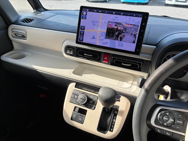 ムーヴキャンバス ストライプスＧターボ　衝突軽減　レーンアシスト　純正大型ナビ　フルセグＴＶ　ＣＤ　ＤＶＤ　ＭＳＶ　ＢＴ接続　バックカメラ　ＥＴＣ　コーナーセンサ　シートヒータ　前後ドラレコ　両側電動スライドドア　ＬＥＤ　オートライト（20枚目）