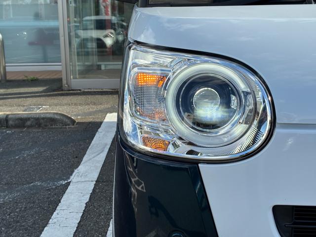 ムーヴキャンバス ストライプスＧターボ　衝突軽減　レーンアシスト　純正大型ナビ　フルセグＴＶ　ＣＤ　ＤＶＤ　ＭＳＶ　ＢＴ接続　バックカメラ　ＥＴＣ　コーナーセンサ　シートヒータ　前後ドラレコ　両側電動スライドドア　ＬＥＤ　オートライト（45枚目）