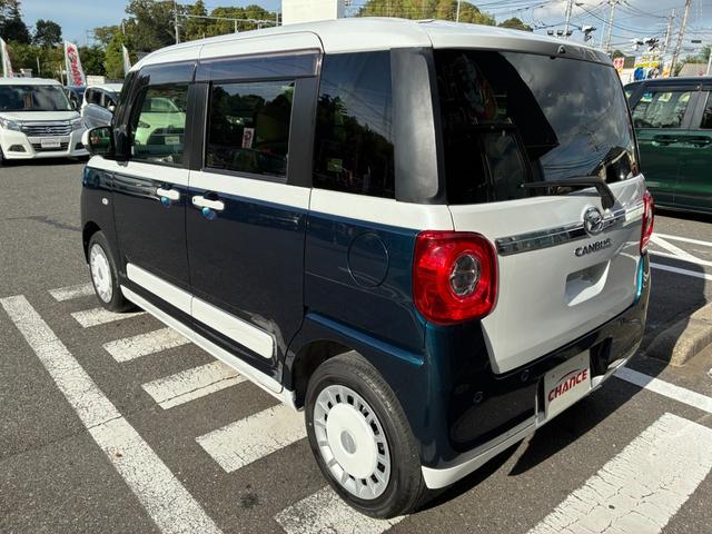ムーヴキャンバス ストライプスＧターボ　衝突軽減　レーンアシスト　純正大型ナビ　フルセグＴＶ　ＣＤ　ＤＶＤ　ＭＳＶ　ＢＴ接続　バックカメラ　ＥＴＣ　コーナーセンサ　シートヒータ　前後ドラレコ　両側電動スライドドア　ＬＥＤ　オートライト（66枚目）