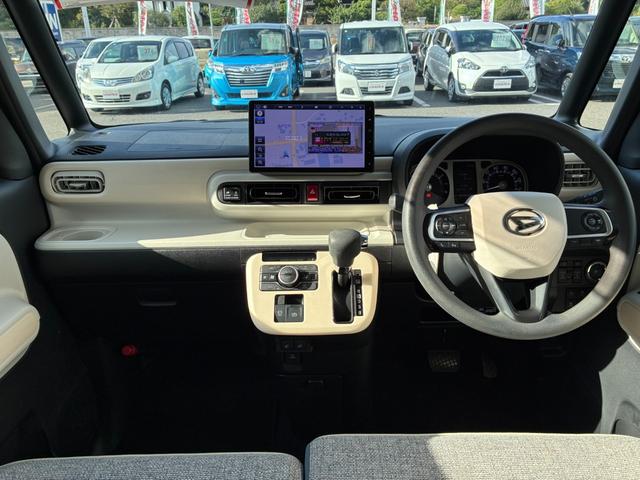 ムーヴキャンバス ストライプスＧターボ　衝突軽減　レーンアシスト　純正大型ナビ　フルセグＴＶ　ＣＤ　ＤＶＤ　ＭＳＶ　ＢＴ接続　バックカメラ　ＥＴＣ　コーナーセンサ　シートヒータ　前後ドラレコ　両側電動スライドドア　ＬＥＤ　オートライト（68枚目）