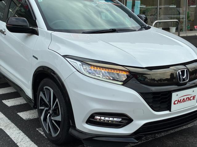 ヴェゼル ハイブリッドＲＳ・ホンダセンシング　衝突軽減ブレーキ　レーンアシスト　純正ナビ　フルセグ　ＣＤ　ＤＶＤ　ＢＴ接続　バックカメラ　スマートキー　プッシュスタート　ＥＴＣ　クルコン　Ｗエアコン　ヒートシーター　パドルシフト　オートライト（49枚目）