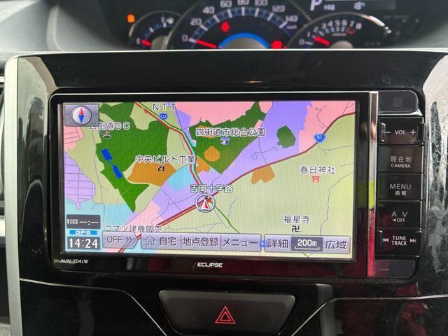 タント カスタムＲＳ　ＳＡ　衝突軽減ブレーキ　フロアマット　社外ナビ　フルセグ　ＣＤ　ＭＳＶ　ＢＴ接続　スマートキー　ＥＴＣ　電動格納ミラー　両側デンスラ　ＬＥＤ　フォグランプ　オートライト　ベンチシート　純正アルミ（30枚目）