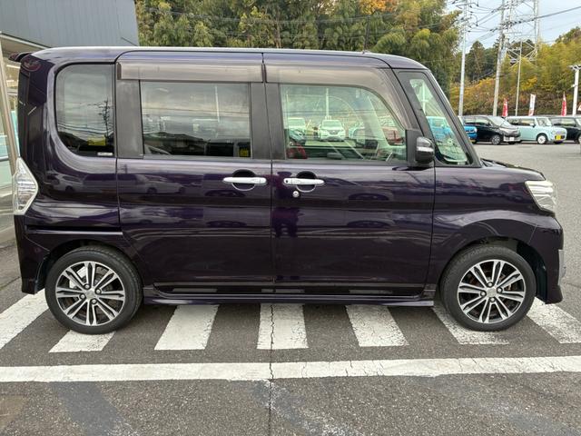 タント カスタムＲＳ　ＳＡ　衝突軽減ブレーキ　フロアマット　社外ナビ　フルセグ　ＣＤ　ＭＳＶ　ＢＴ接続　スマートキー　ＥＴＣ　電動格納ミラー　両側デンスラ　ＬＥＤ　フォグランプ　オートライト　ベンチシート　純正アルミ（55枚目）