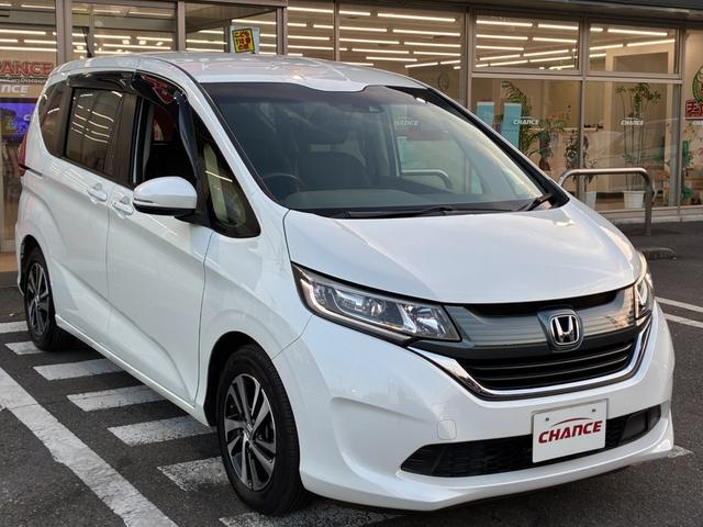 フリード＋ Ｇ・ホンダセンシング　衝突軽減ブレーキ　レーンキープアシスト　フロアマット　純正ナビ　ワンセグ　ＣＤ　ＢＴ接続　バックカメラ　アイドリングストップ　スマートキー　ＥＴＣ　アダプティブクルコン　ドラレコＦＲ　両側デンスラ（5枚目）