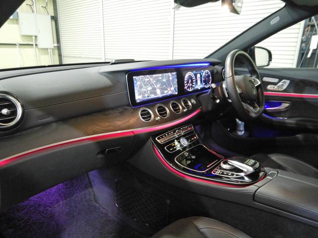 E220d ステーションワゴンアバンギャルドスポーツ ワンオーナー レーダーセーフティパッケージ 360度カメラ マルチビームLED ハーフレザー シートヒーター 電動リアゲート 19インチAMG5ツインスポークAW HDDナビゲーション(10枚目)